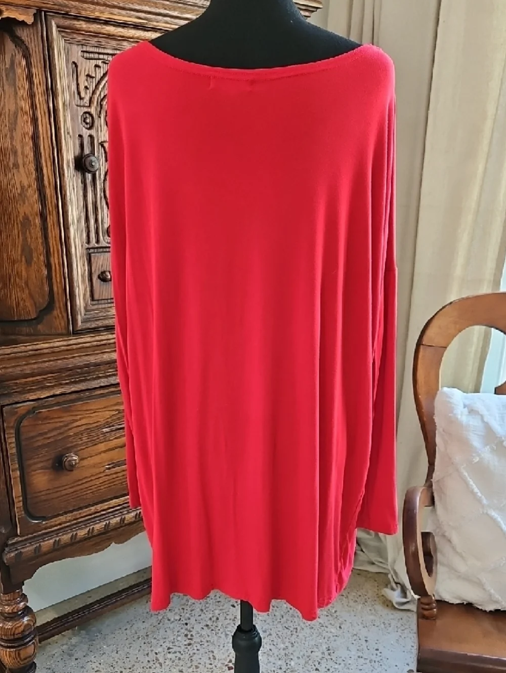 Piko 1988 Red Crewneck Top. Size S - Picture 2 of 3